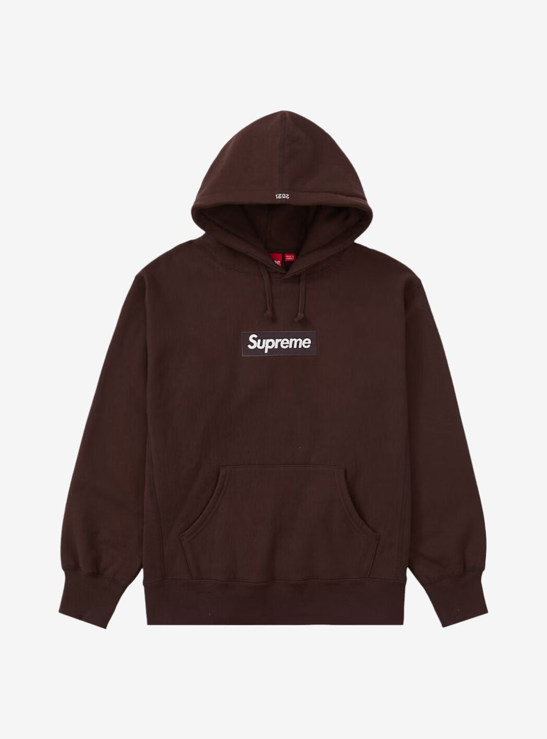 Supreme Box Logo Hooded Sweatshirt Dark Brown (FW21) | ResellZone