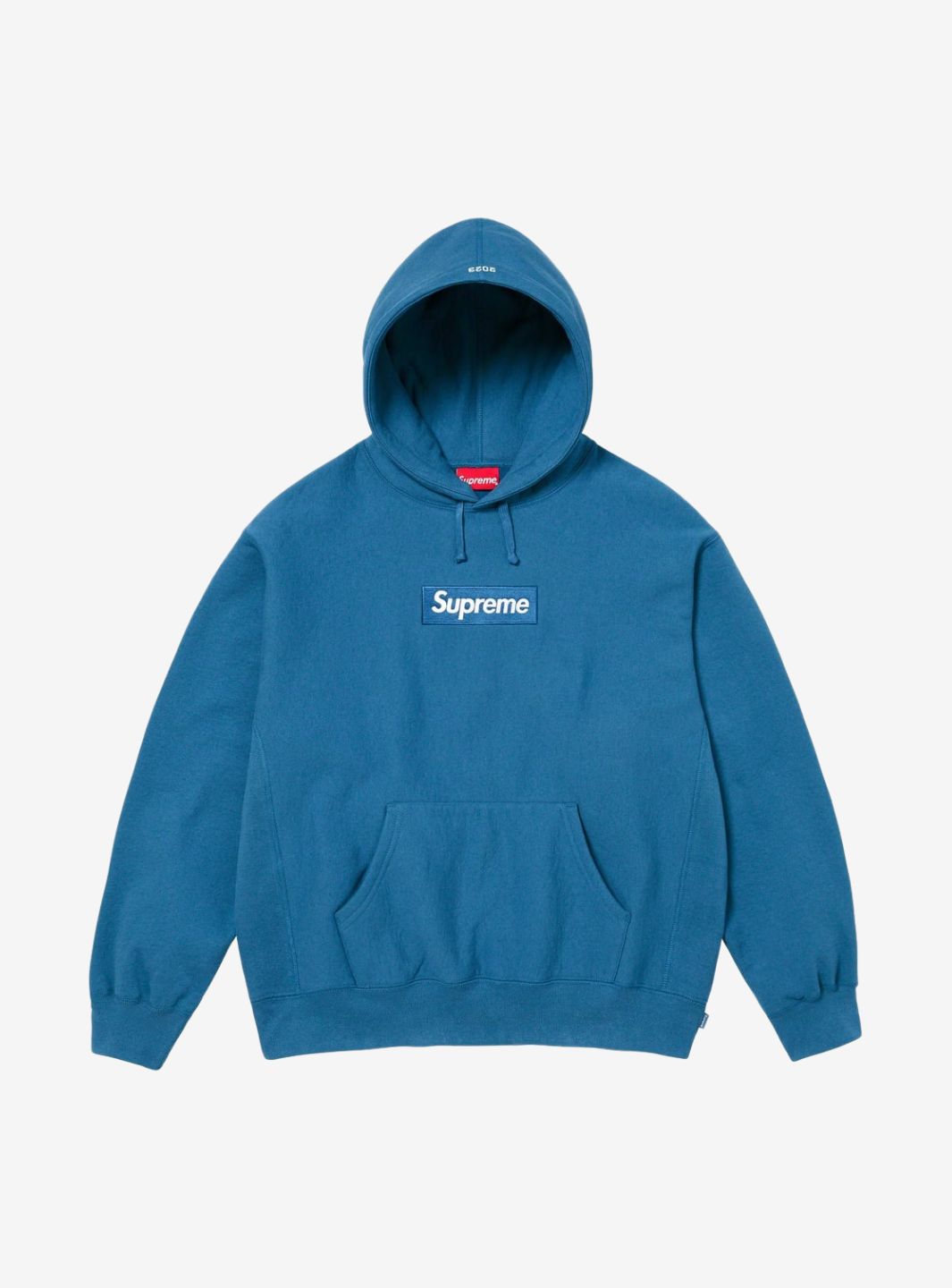 Supreme Box Logo Hooded Sweatshirt Blue (FW23) | ResellZone