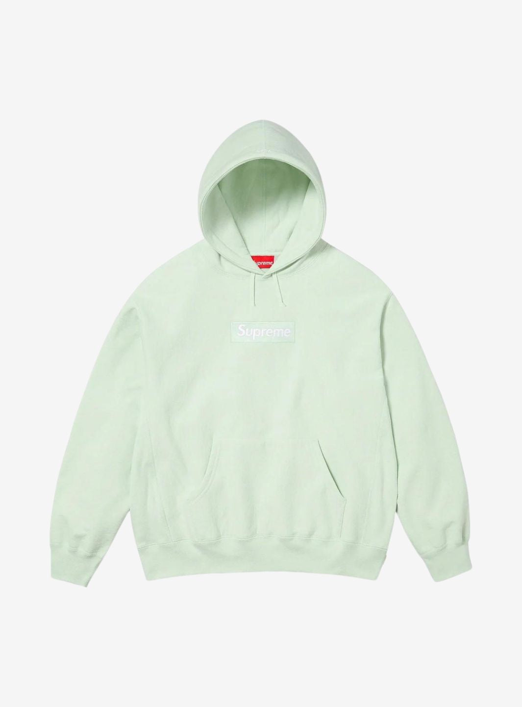 Supreme Box Logo Hooded Sweatshirt Light Green (FW23) | ResellZone