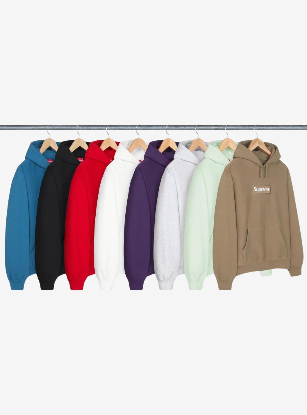 Purple hoodie clearance supreme