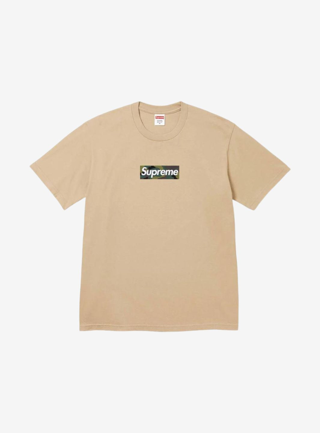 Supreme Box Logo T-Shirt Khaki (FW23) | ResellZone