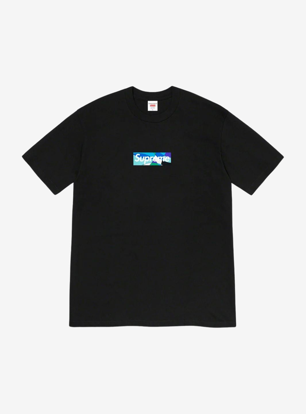 Supreme Emilio Pucci Box Logo T-Shirt Black/Blue | ResellZone