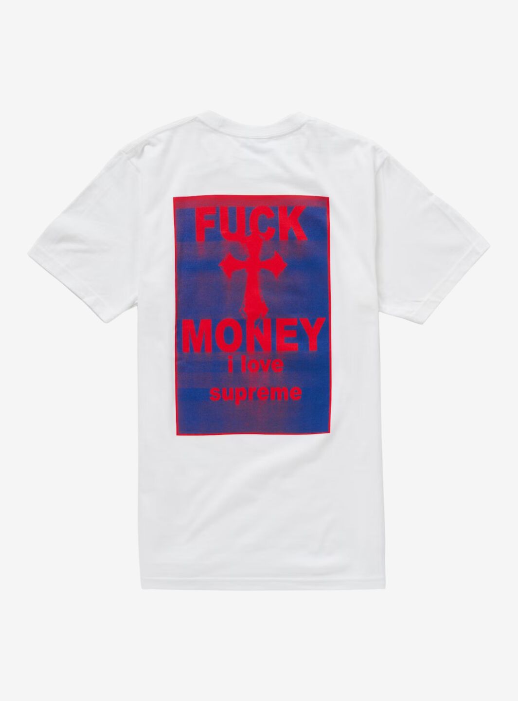 Supreme Fuck Money T-Shirt White | ResellZone