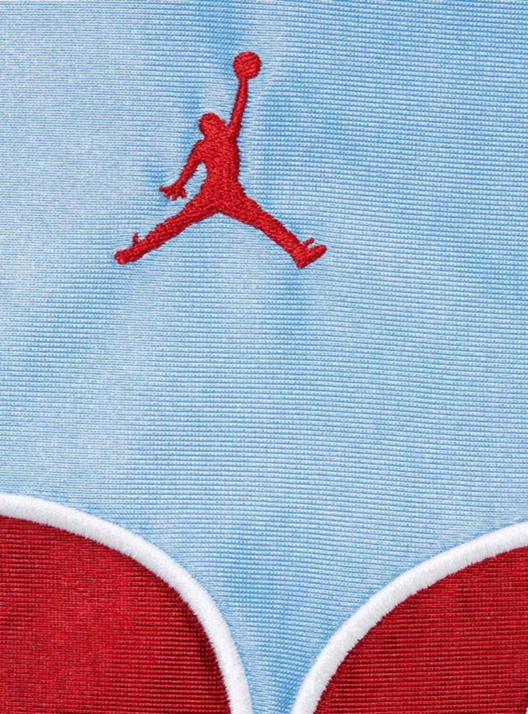 Supreme Jordan Warm Up Jersey Light Blue | ResellZone