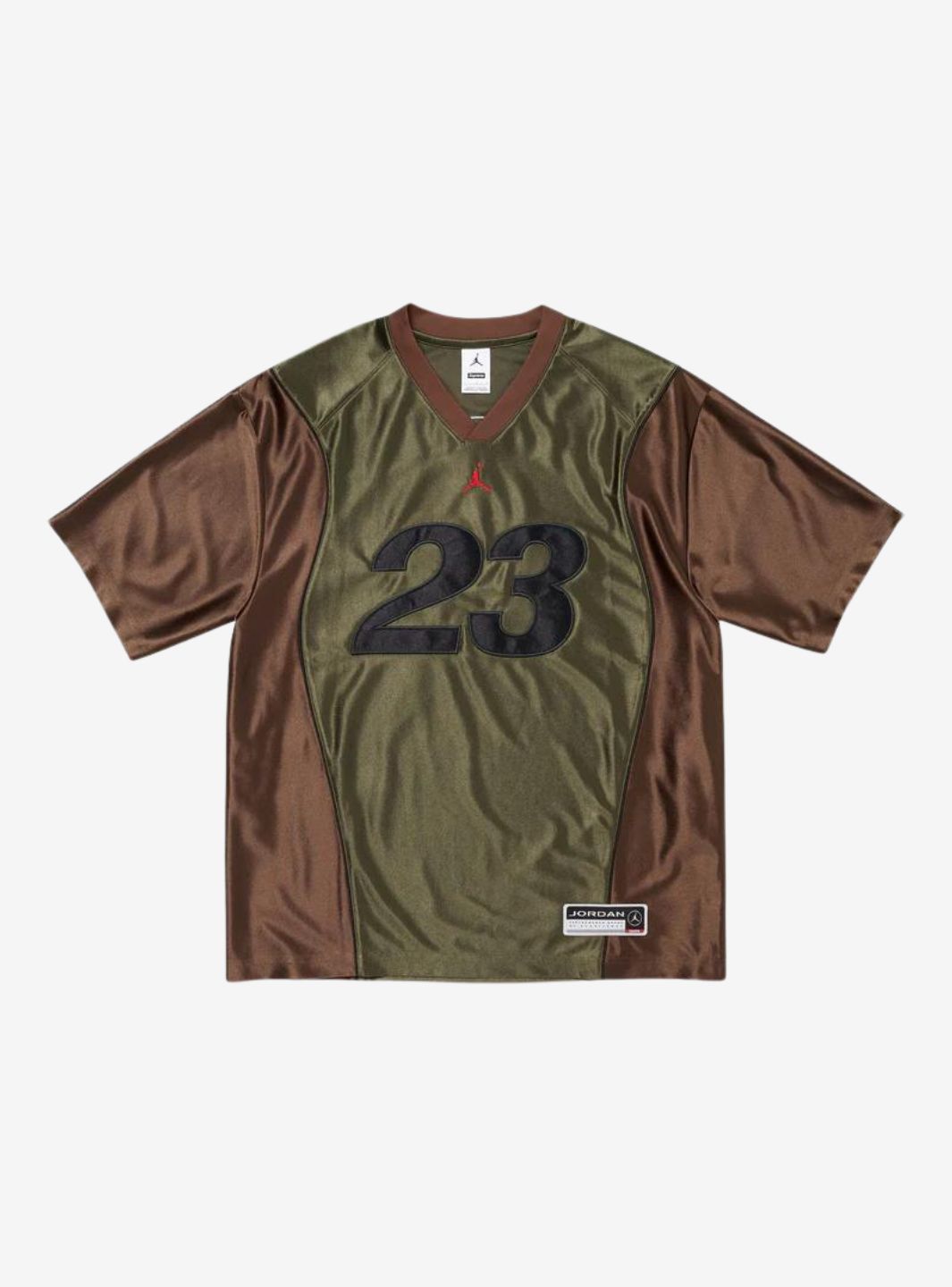 Supreme Jordan Warm Up Jersey Olive | ResellZone