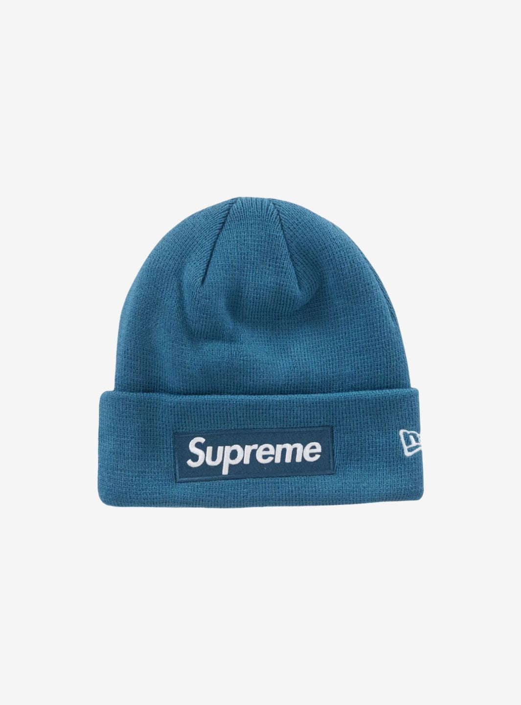 Supreme New Era Box Logo Beanie (FW23) Blue | ResellZone