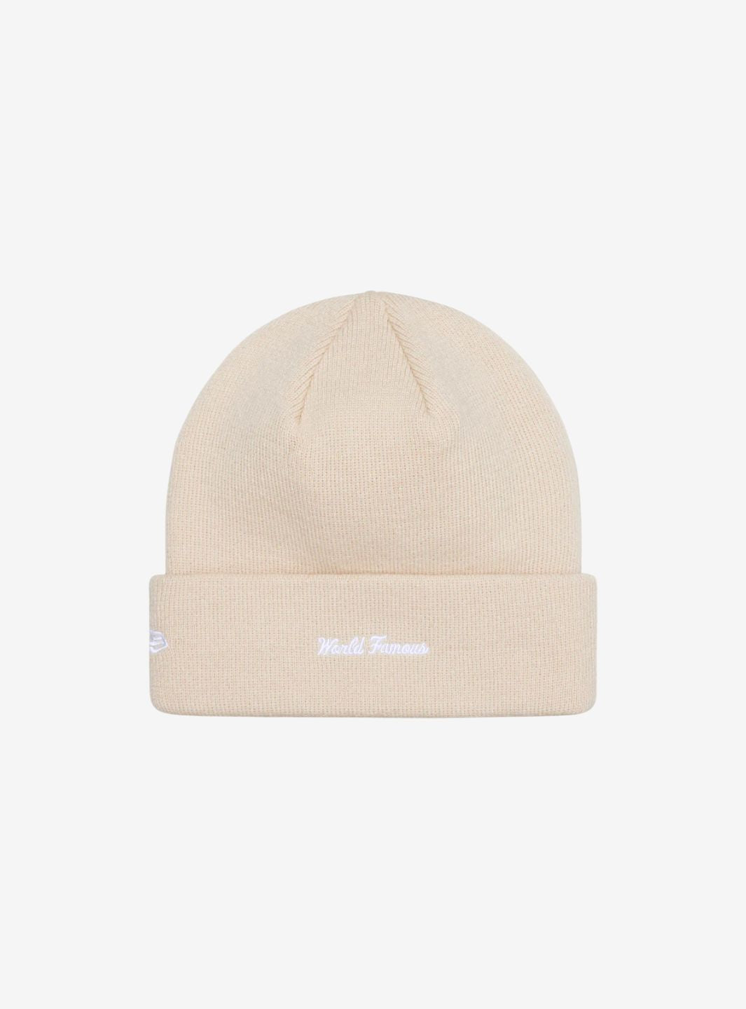 Supreme New Era Box Logo Beanie Stone | ResellZone