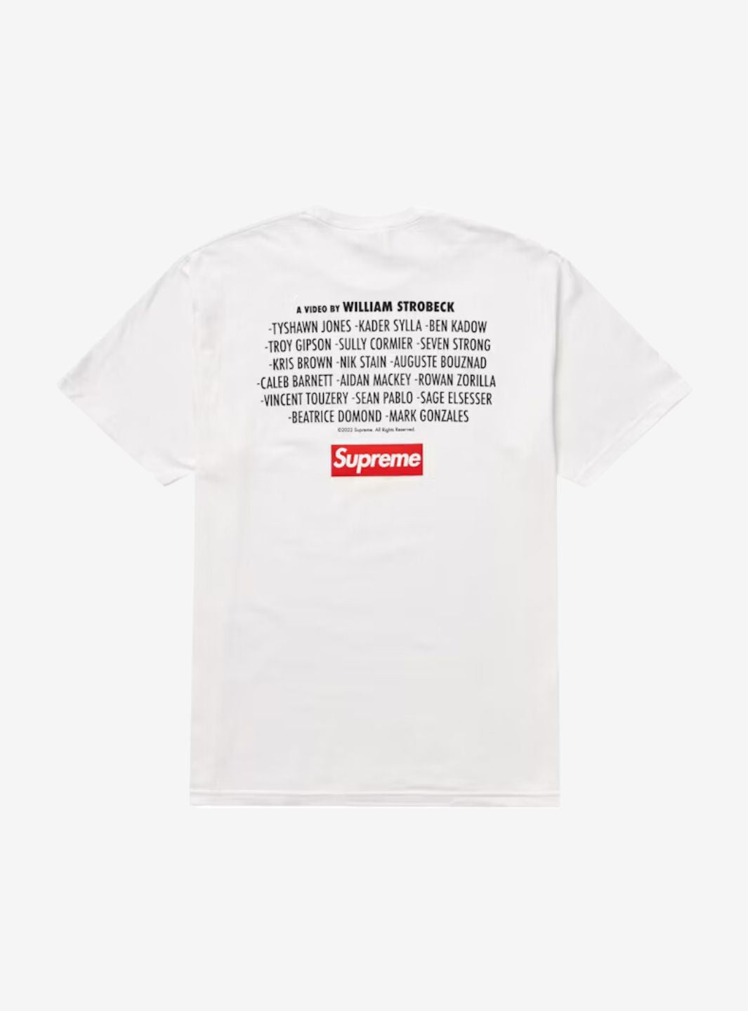 Supreme “Play Dead” T-Shirt White | ResellZone