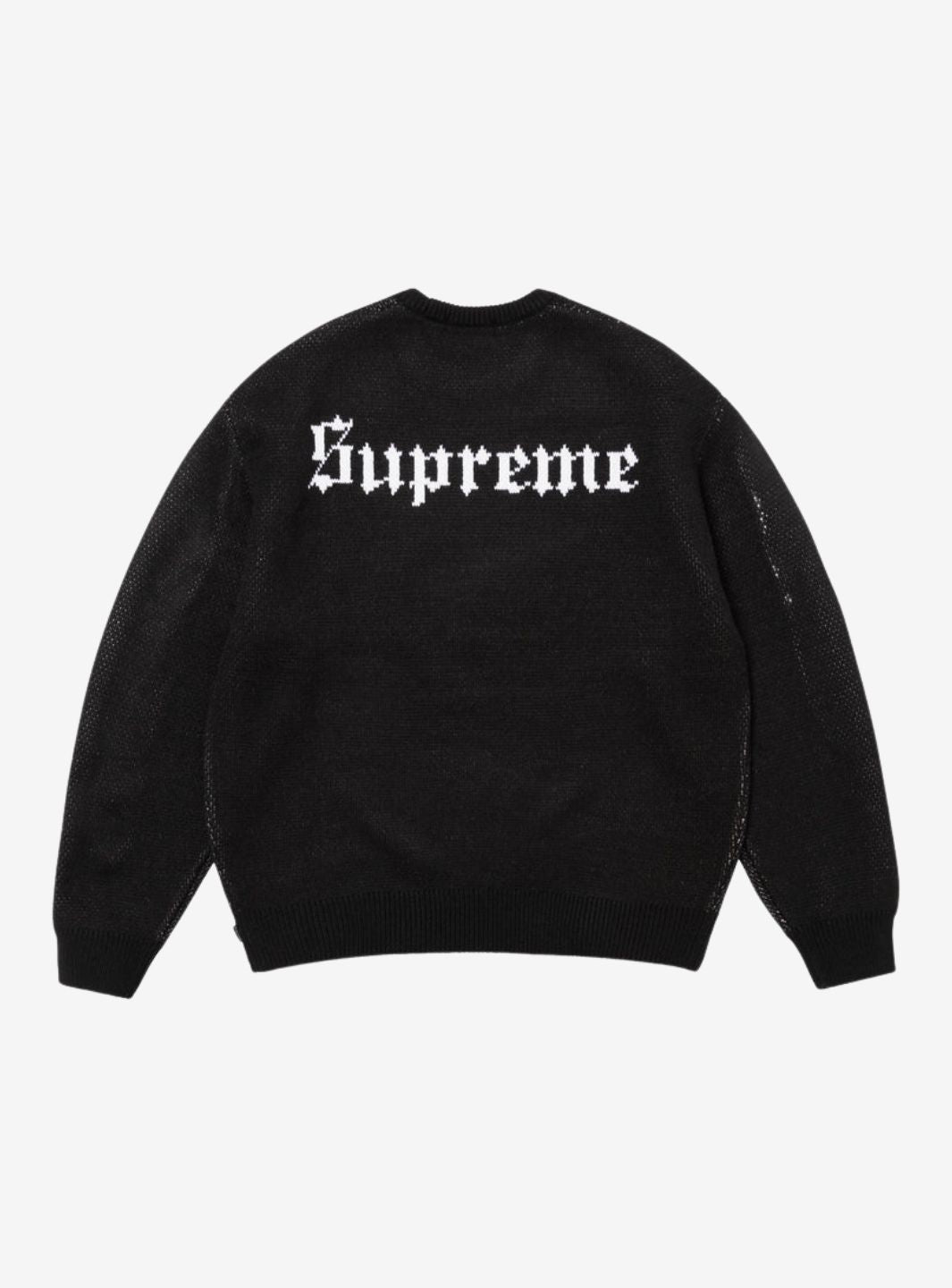 Supreme Snow White Sweater Black | ResellZone