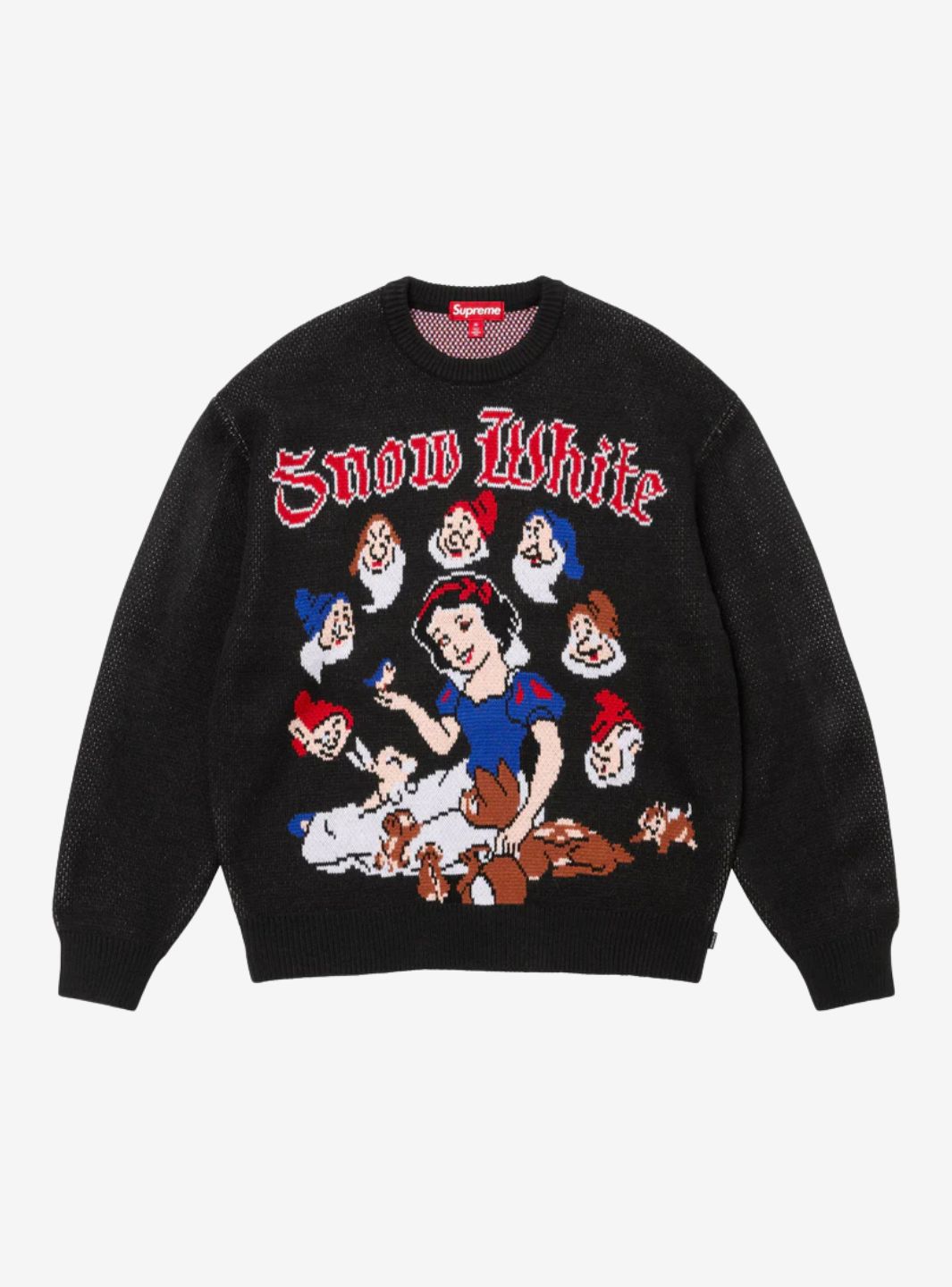 Supreme Snow White Sweater Black | ResellZone