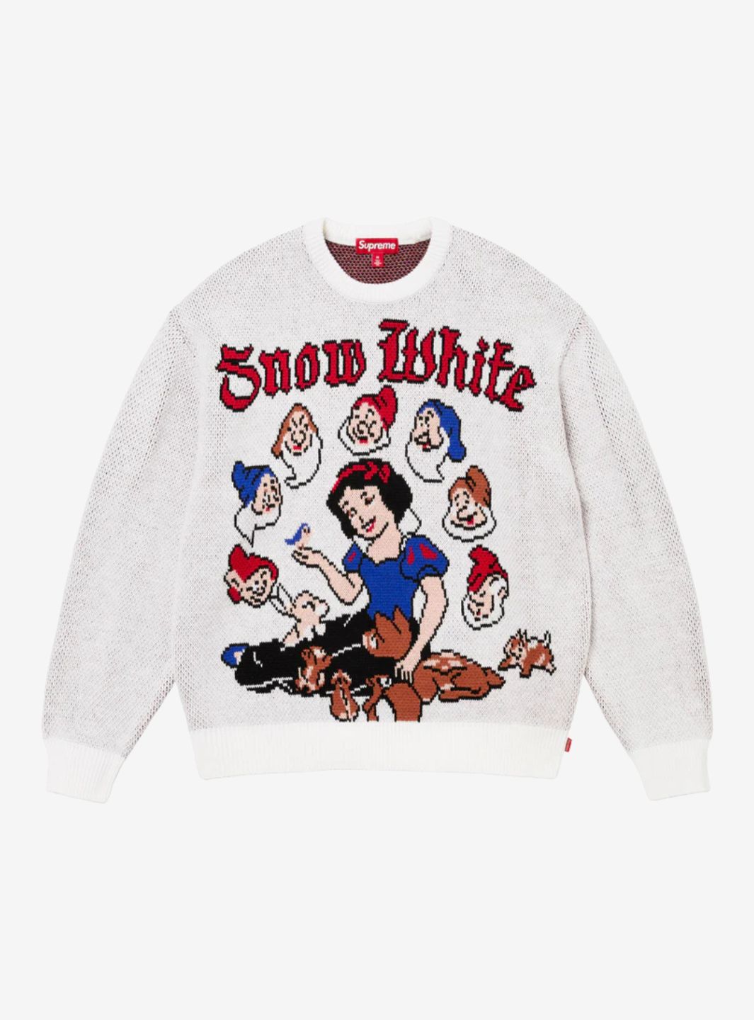 Supreme Snow White Sweater White | ResellZone