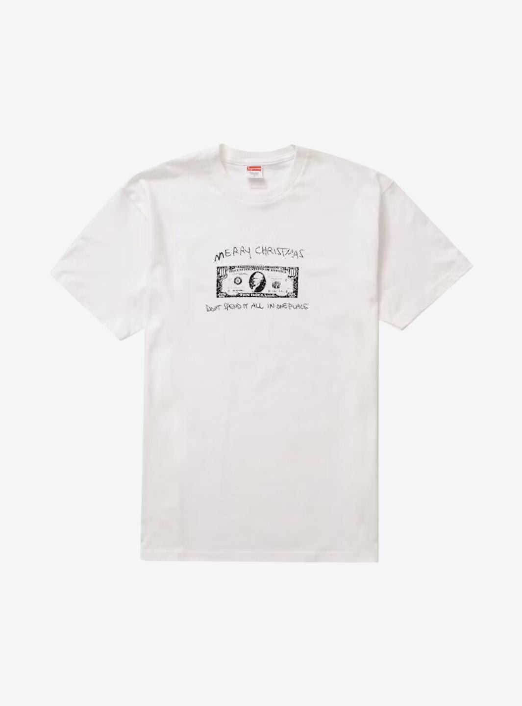 Supreme Spend It T-Shirt White | ResellZone