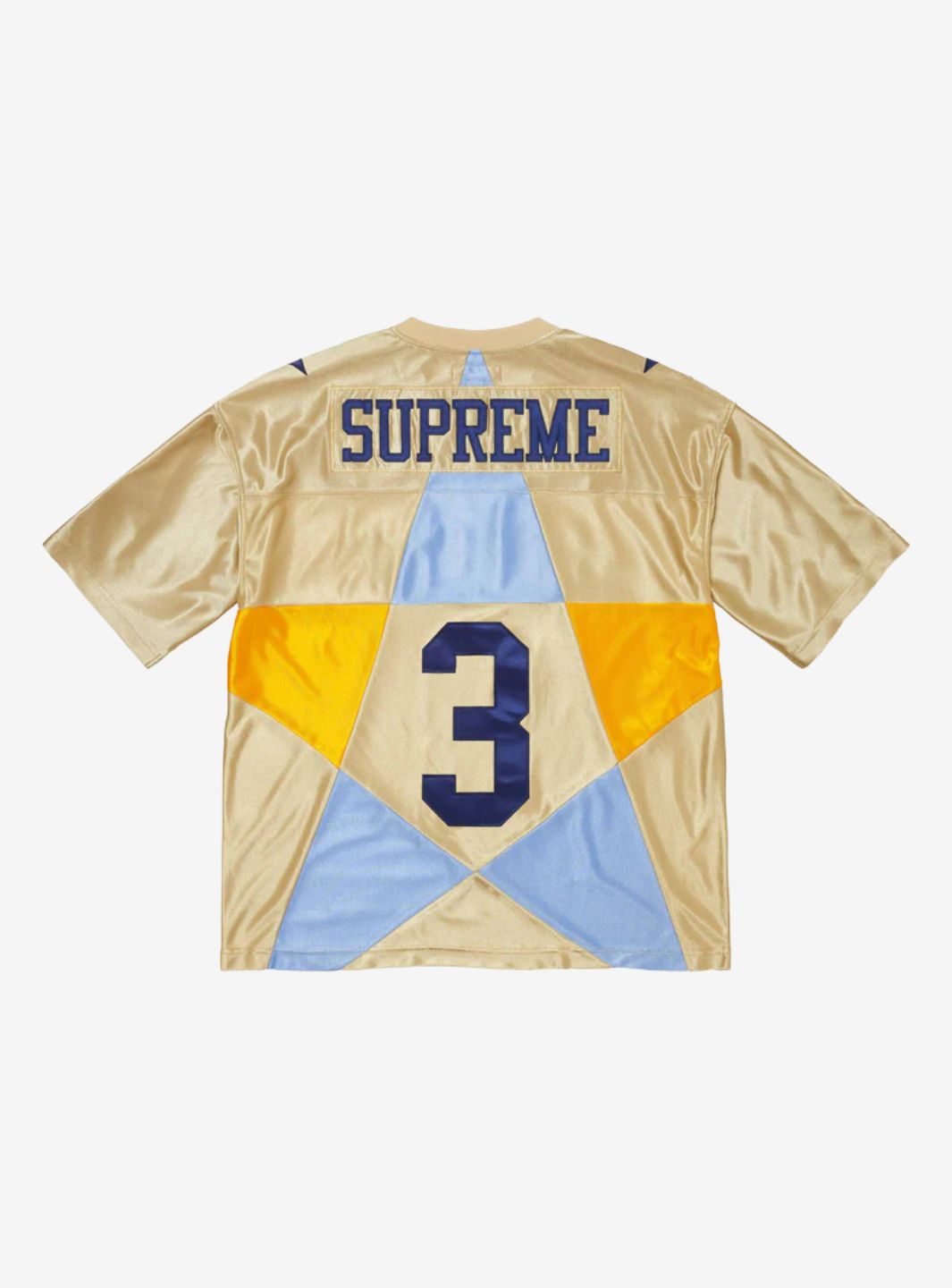 Supreme Star Football Jersey Light Brown | ResellZone