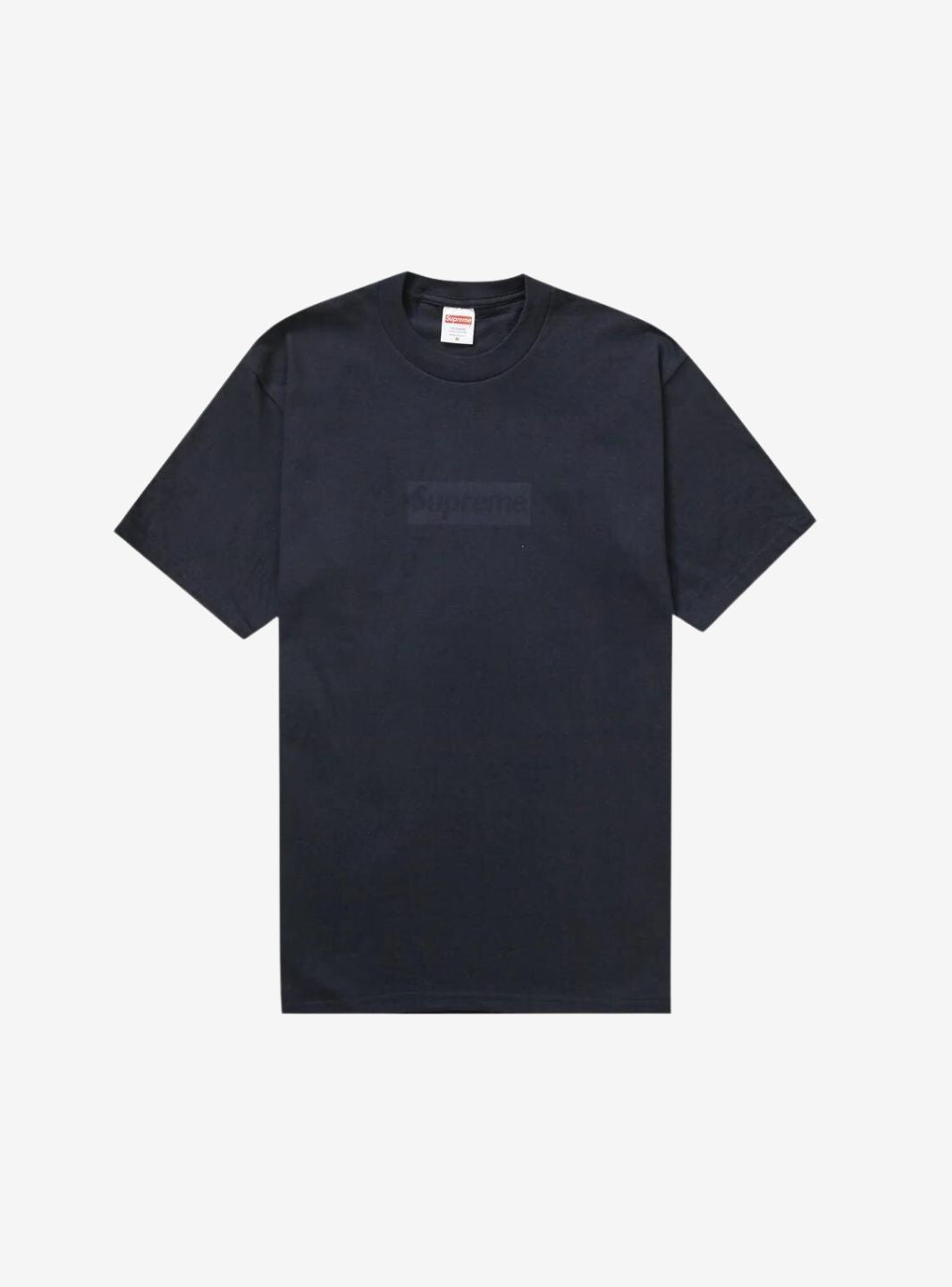 Supreme Tonal Box Logo T-Shirt Navy | ResellZone